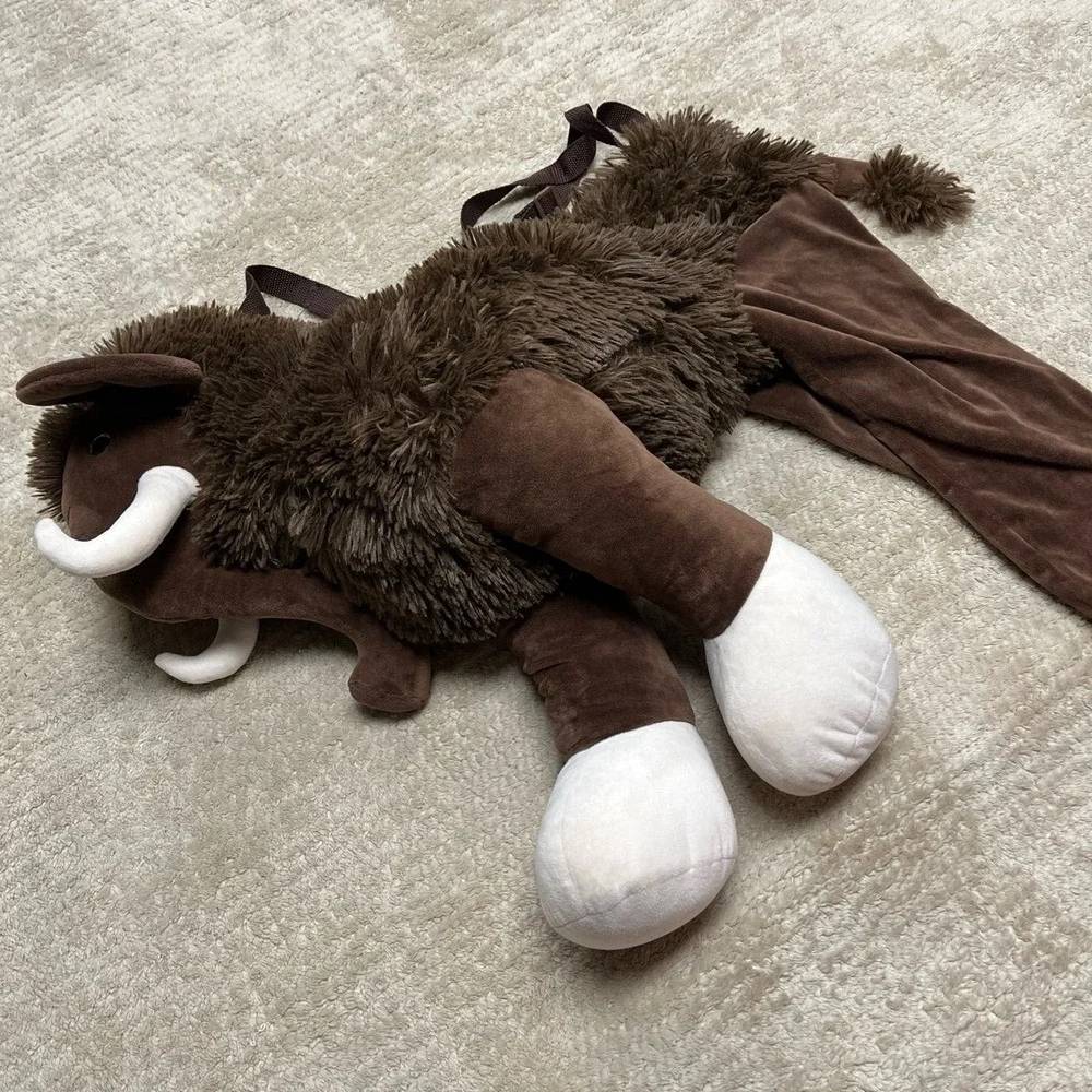 Hyde & Eek Boutique Kids Plush Woolly Mammoth Rider Halloween Costume